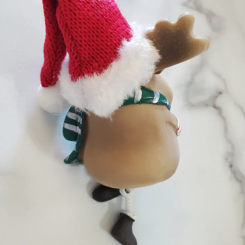 Santa, Snowman & Reindeer Shelf Sitters 3 Piece Figurine Set